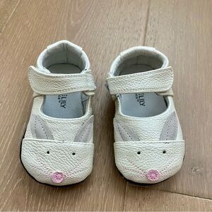 Lilly Baby Bunny Shoes in Cream